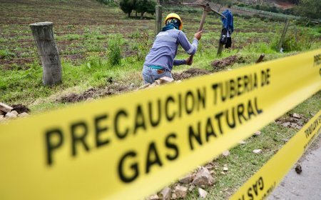 Iniciaron las obras para llevar gas natural a Subachoque