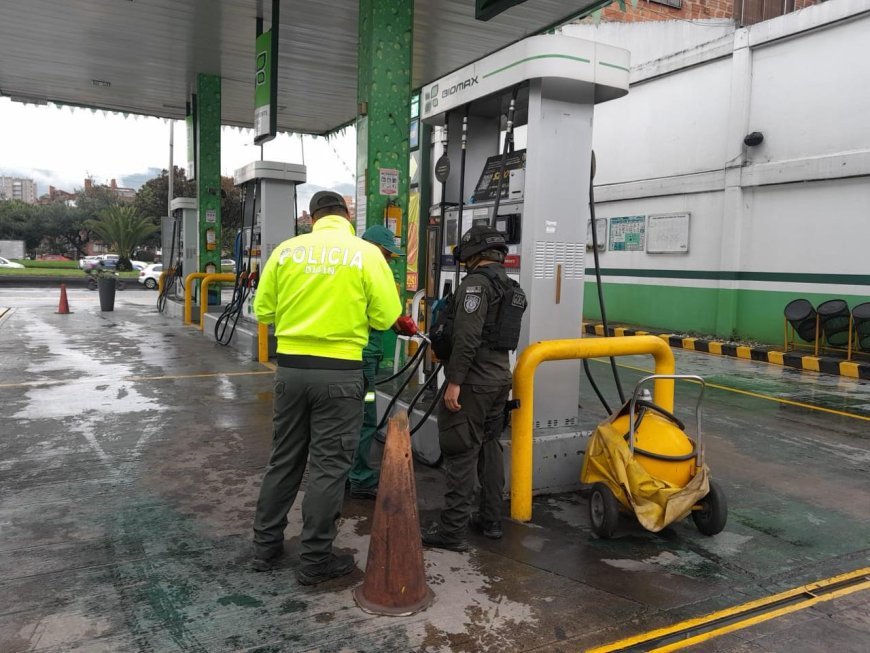 En Sabana de Occidente cayó la banda “BODEGAS” dedicada al hurto de combustibles para comercializarlo en estaciones de servicio.