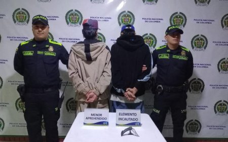 Capturados adolescentes por homicidio en zona céntrica de Facatativá