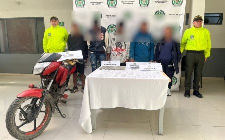 Judicializados “Los Tomateros” capturados en Fómeque, Cundinamarca.