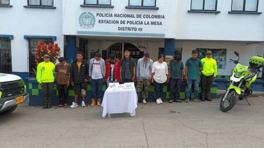 En el Colegio, Cundinamarca, cayó la banda de “Los Piquiña”-