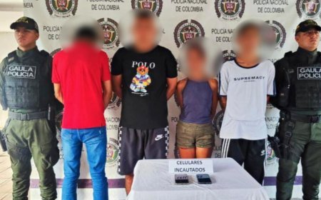 Capturado “El Greñas” y su banda delincuencial de extorsionistas en Cundinamarca.