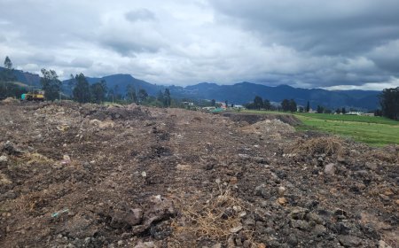 CAR impone medida en Zipaquirá por inadecuada disposición de residuos para rellenar y nivelar un terreno