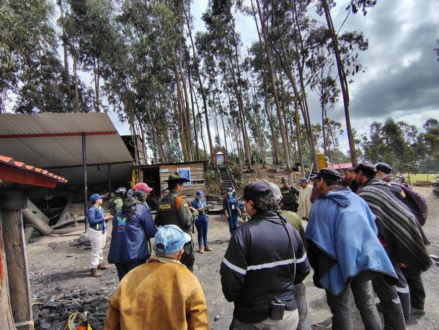 Autoridades suspenden explotación subterránea de carbón mineral en Lenguazaque, Cundinamarca