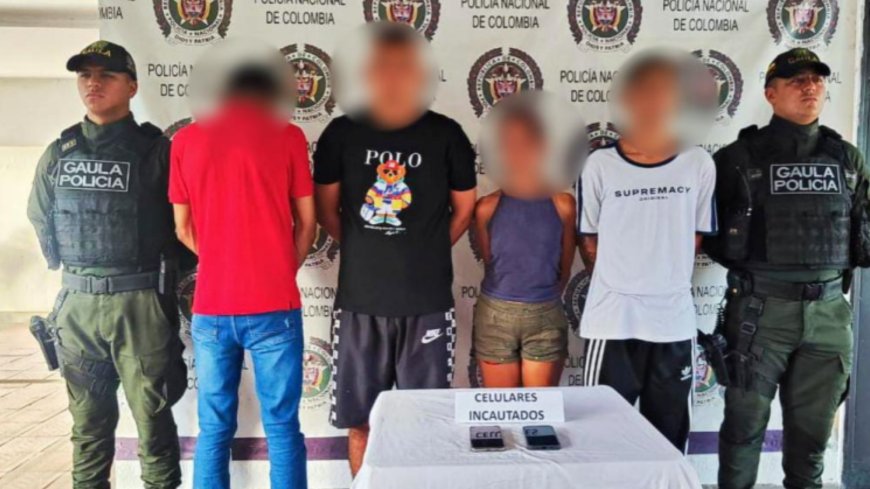 Capturado “El Greñas” y su banda delincuencial de extorsionistas en Cundinamarca.