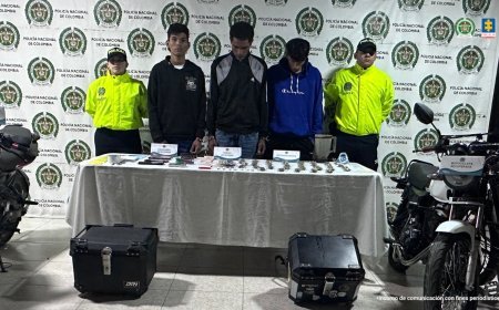 Capturados y judicializados, delinquían en Soacha y Madrid, Cundinamarca.