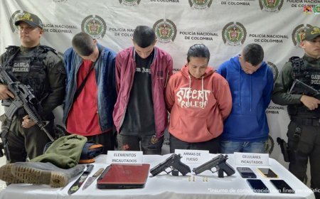 Judicializados presuntos responsables del secuestro de un grupo de personas en Tocancipá, Cundinamarca.