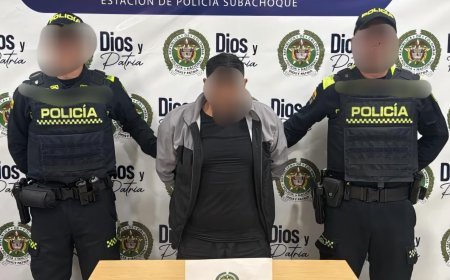 Capturado en flagrancia por hurto de vehículo en Subachoque gracias a plan candado y reacción conjunta