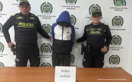 Judicializado presunto integrante de grupo delincuencial que estaría involucrado en el tráfico local de estupefacientes en Zipaquirá