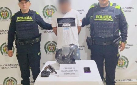 En Puerto Salgar, Cundinamarca, fue capturado en flagrancia alias “CHICHARRÓN”