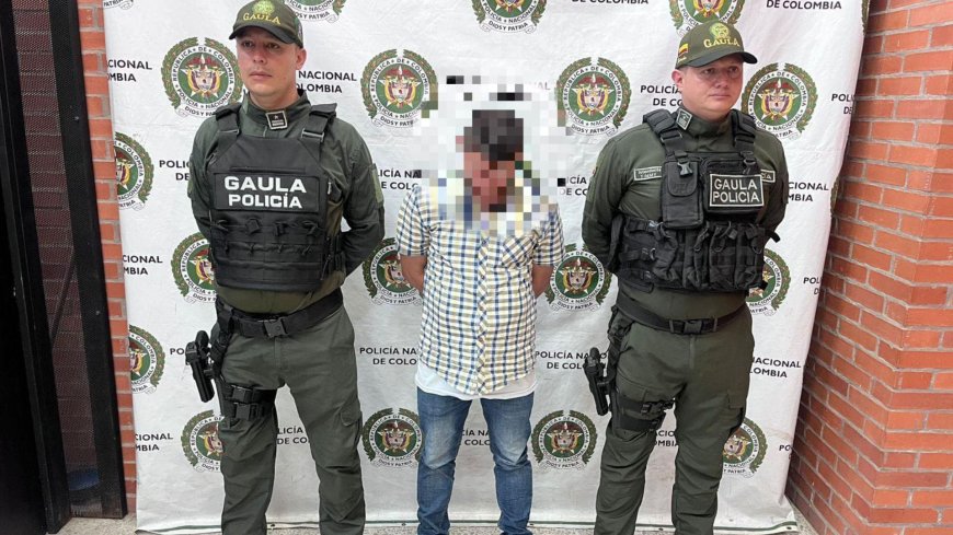 Cayó alias “Disfraz” peligroso extorsionista que delinquía en El Meta.
