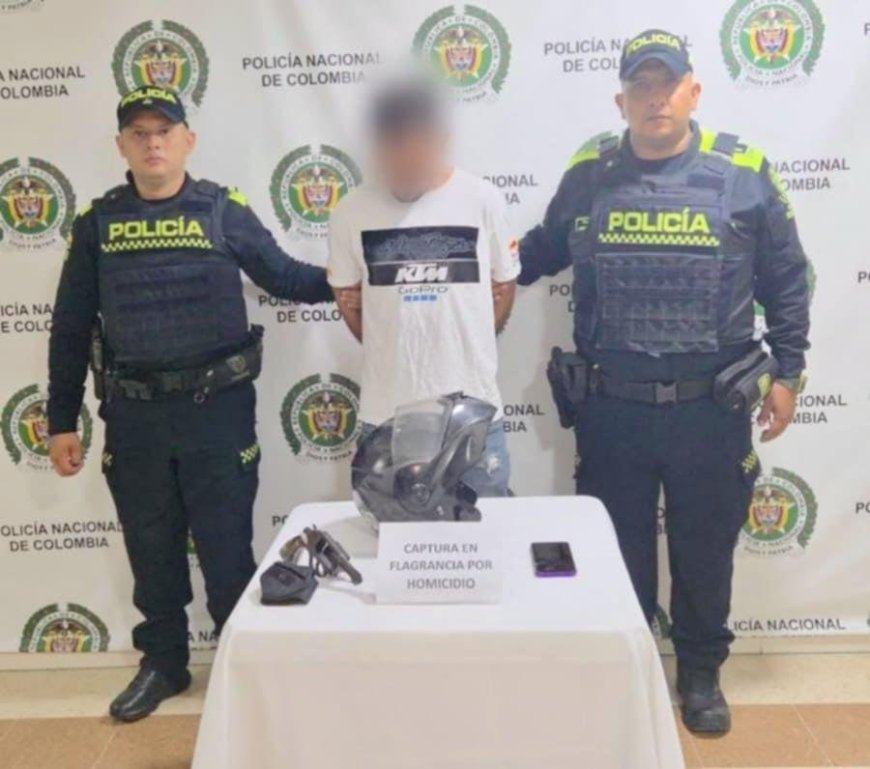 En Puerto Salgar, Cundinamarca, fue capturado en flagrancia alias “CHICHARRÓN”