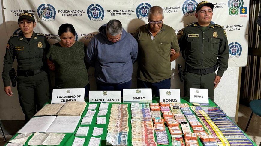 En Guaduas, Cundinamarca cayeron “Los Monopoly”, banda delincuencial.