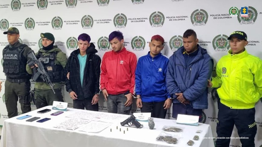 Judicializados cuatro presuntos integrantes del grupo delincuencial ´LOS SATANÁS´ por extorsiones en Soacha, Cundinamarca.