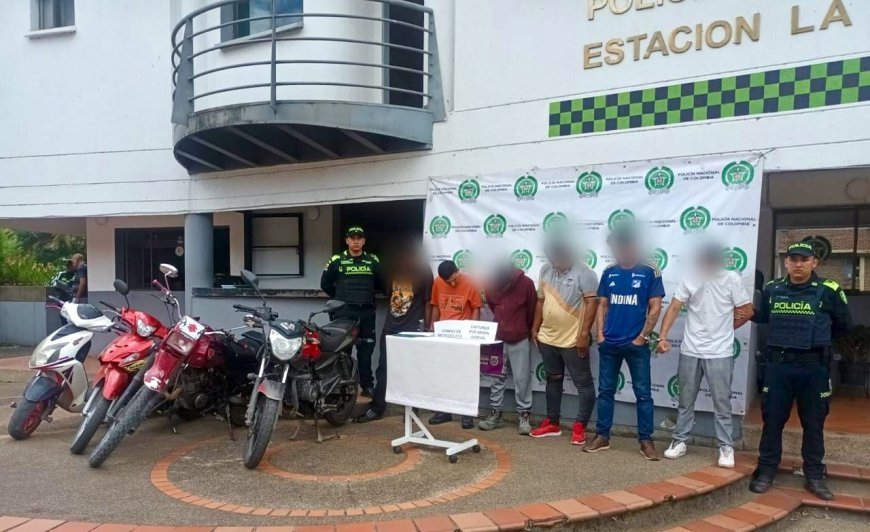 La Policía Nacional desarticuló a un Grupo delincuencial dedicado al microtráfico en La Vega.