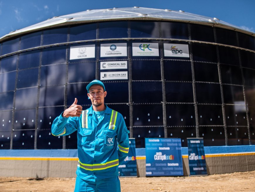 Cajicá duplicará su capacidad hídrica con la construcción de un nuevo tanque de compensación de 10.000 m³