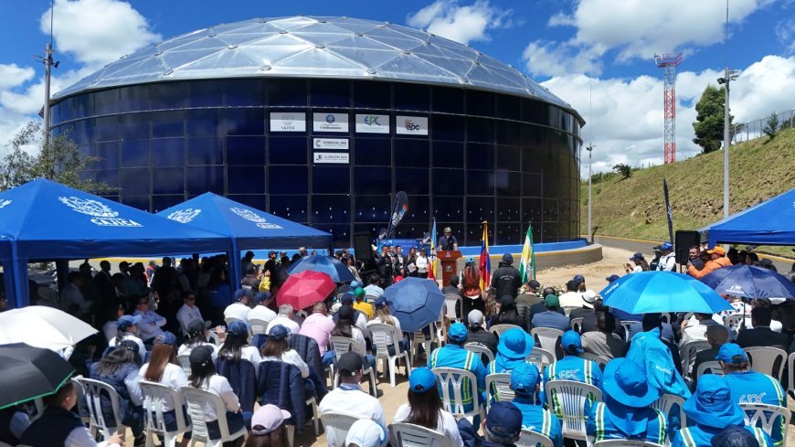Cajicá duplicará su capacidad hídrica con la construcción de un nuevo tanque de compensación de 10.000 m³