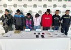 Aseguradas cinco personas señaladas de comercializar estupefacientes en Sibaté, Cundinamarca