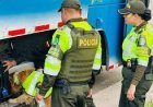 Balance operativo de la policía en el departamento de Cundinamarca.