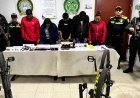 Asegurados cinco presuntos responsables del tráfico local de estupefacientes en Funza, Cundinamarca