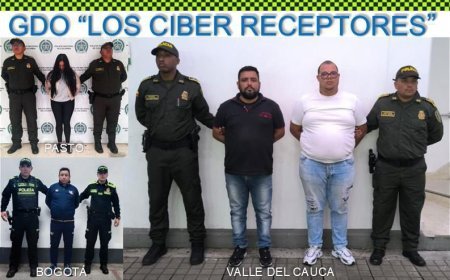 Capturados “Los Ciber Receptores” que desangraban económicamente a Cundinamarca.