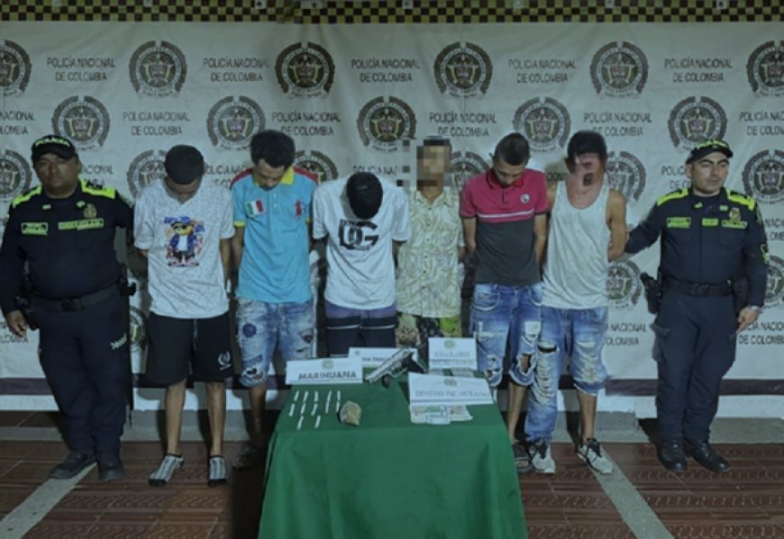 La Policía desarticuló el Grupo Delincuencial “Solo Valle”, dedicado al hurto y microtráfico en Girardot.