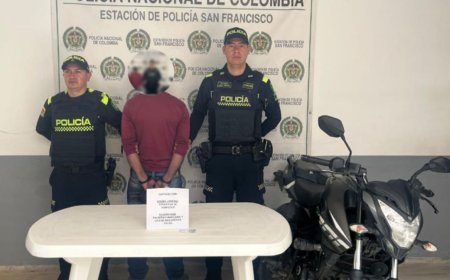 En la vía San Francisco-Supatá fue capturado individuo por falsedad en documento público y presunta tentativa de homicidio.