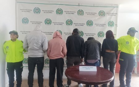 En Funza, Cundinamarca fueron judicializadas cinco personas señaladas de expendio de estupefacientes.