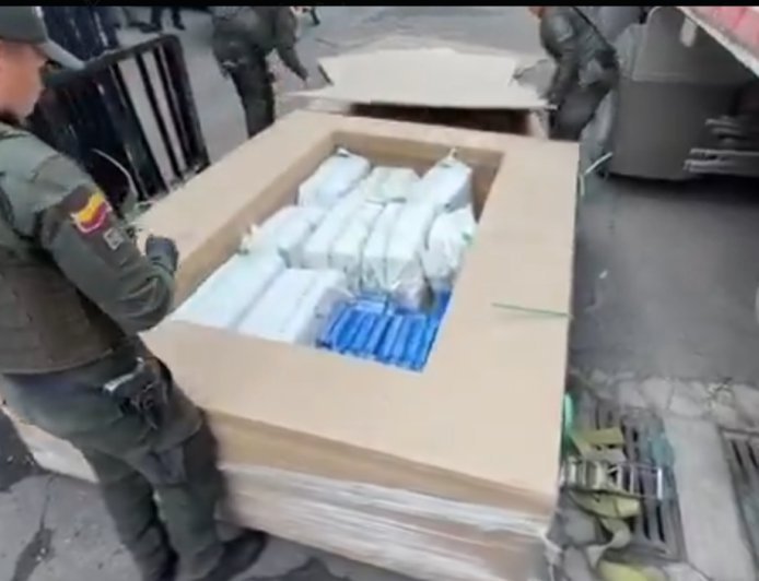 Cae cargamento de cocaína en Silvania, Cundinamarca.