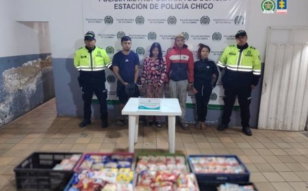 Presuntos implicados en el hurto a un supermercado en Soacha, Cundinamarca fueron judicializados