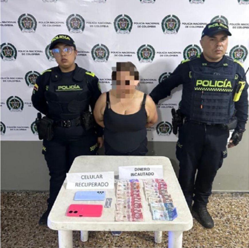 La Policía capturó a una mujer que utilizaba sustancias para robar ciudadanos en Villeta.