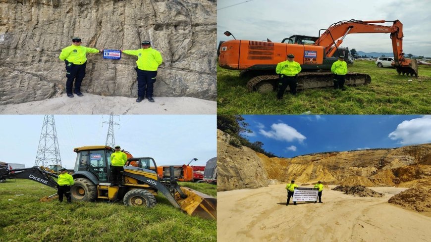 La Policía Nacional afecta las finanzas criminales de minería ilícita en Cundinamarca