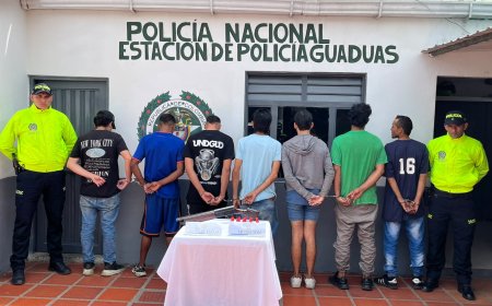 En Guaduas fue desarticulada la banda delincuencial comandada por alias  “Barbas JR”