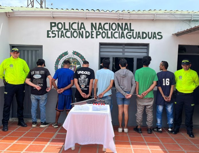En Guaduas fue desarticulada la banda delincuencial comandada por alias  “Barbas JR”