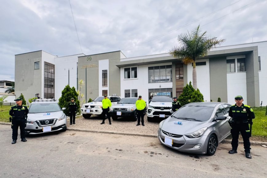 En tiempo récord, la policía recuperó cinco vehículos que habían sido hurtados de un parqueadero en Fusagasugá.