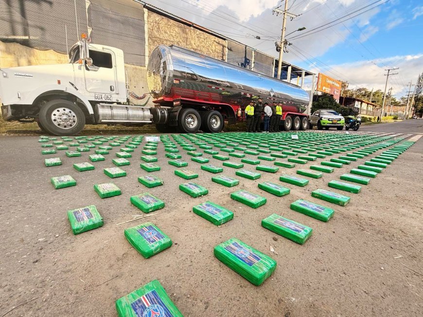Otro duro golpe al narcotráfico en Cundinamarca. Caen más de un millón de dosis de cocaína.